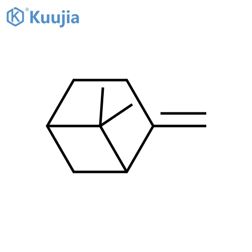 ()-6,6-dimethyl-2-methylenebicyclo[3.1.1]heptane structure