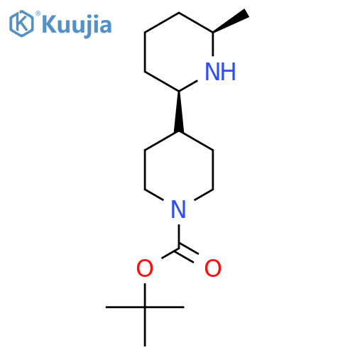 rac-tert-butyl 4-(2R,6R)-6-methylpiperidin-2-ylpiperidine-1-carboxylate, cis structure