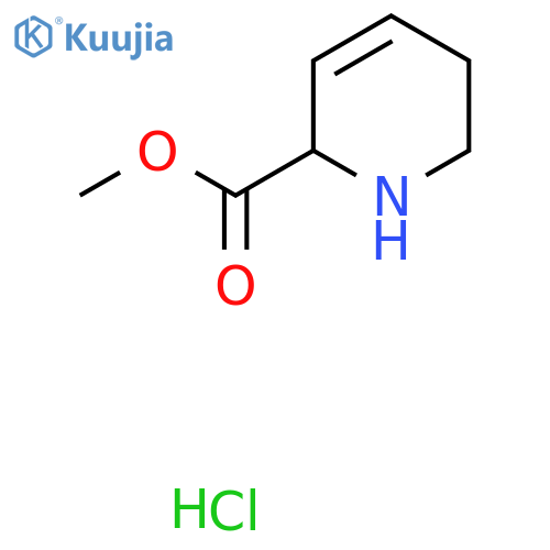 Methyl 1,2,3,6-tetrahydropyridine-6-carboxylate;hydrochloride structure