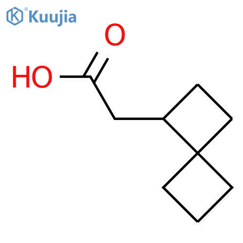 2-Spiro[3.3]heptan-3-ylacetic acid structure