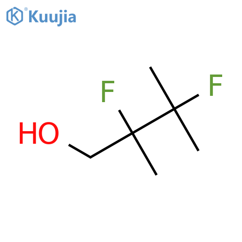 2,3-Difluoro-2,3-dimethylbutan-1-ol structure