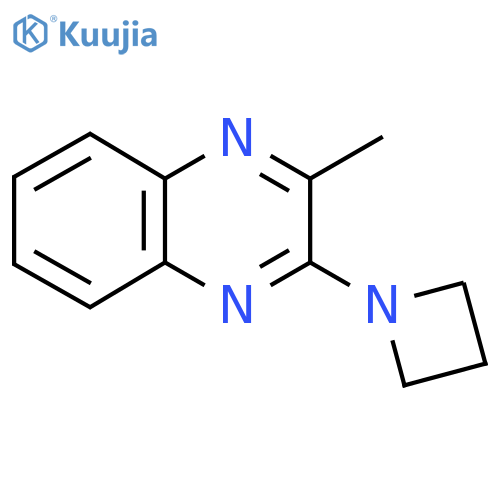 2-(Azetidin-1-yl)-3-methylquinoxaline structure