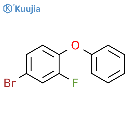 4-broMo-2-fluoro-1-phenoxybenzene structure