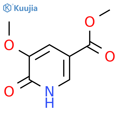 Methyl 6-hydroxy-5-methoxypyridine-3-carboxylate structure