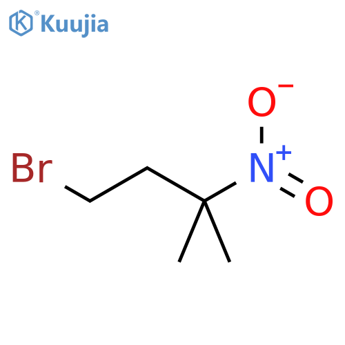 Butane,1-bromo-3-methyl-3-nitro- structure