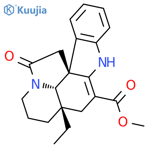 (5α,12S,19α)-2,3-Didehydro-10-oxoaspidospermidine-3-carboxylic acid methyl ester structure