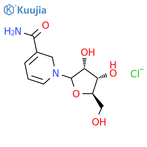 Nicotinamide riboside chloride structure