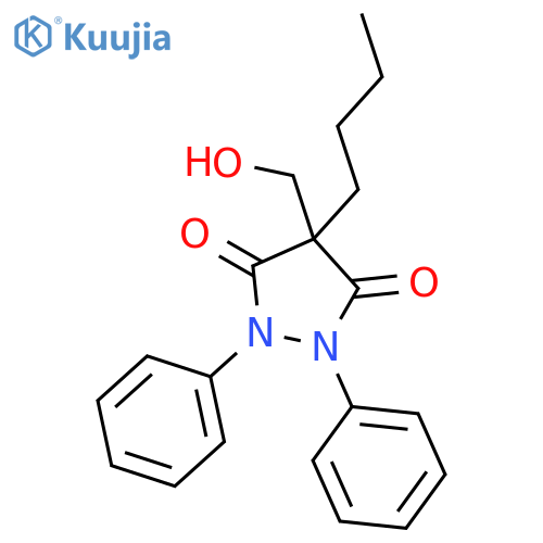 4-Hydroxymethylphenylbutazone structure