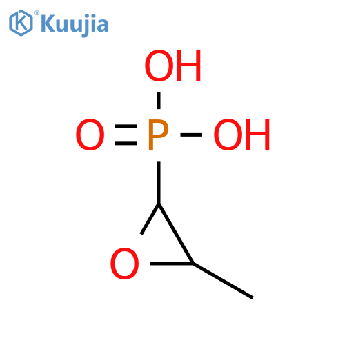 Phosphonic acid,P-(3-methyl-2-oxiranyl)- structure
