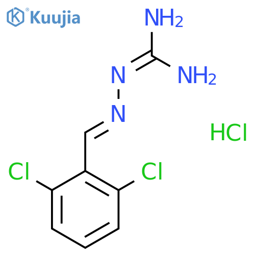 1-{(2,6-Dichlorophenyl)methylideneamino}guanidine Hydrochloride structure
