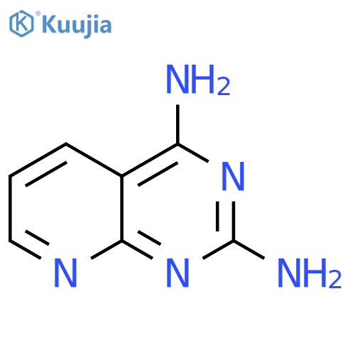pyrido2,3-dpyrimidine-2,4-diamine structure