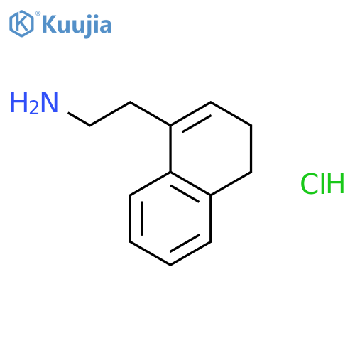 1-Naphthaleneethanamine, 3,4-dihydro-, hydrochloride structure