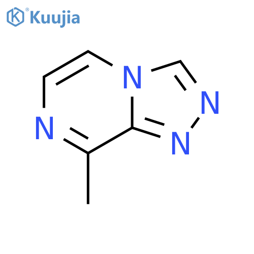 s-Triazolo[4,3-a]pyrazine, 8-methyl- structure