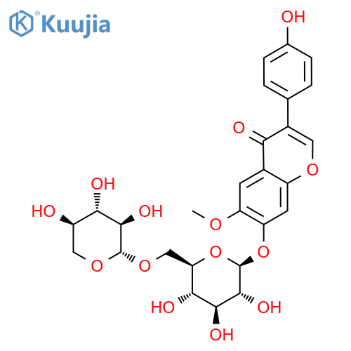 6''-O-Xylosyl-glycitin structure