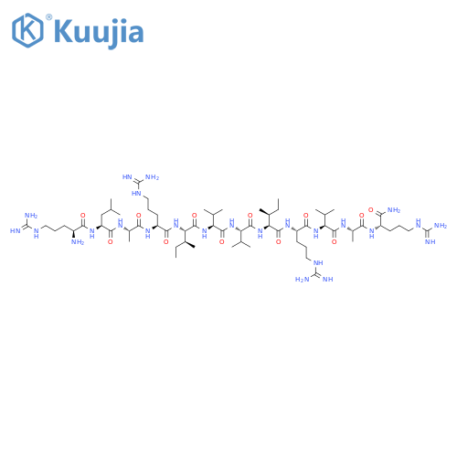 RLARIVVIRVAR-amide trifluoroacetate structure