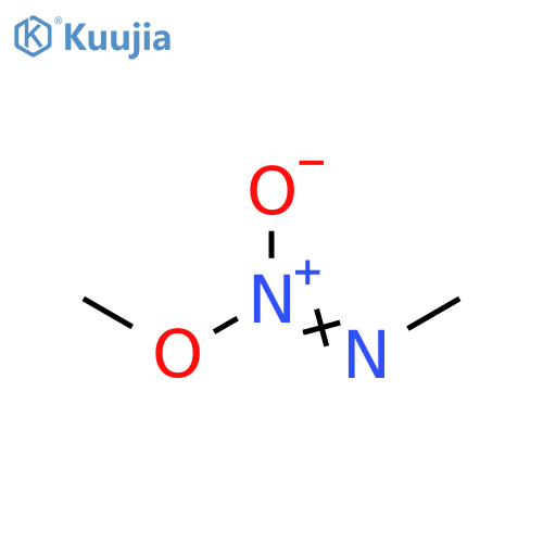 Diazene, 1-methoxy-2-methyl-, 1-oxide structure