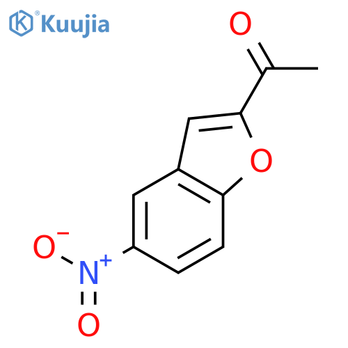 2-Acetyl-5-nitrobenzobfuran structure