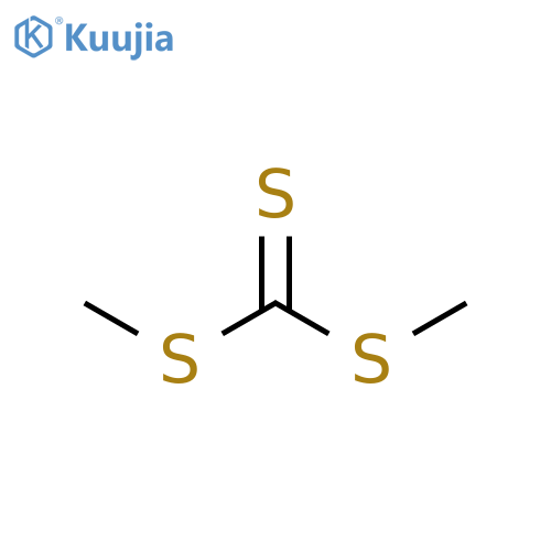 Dimethyl trithiocarbonate structure