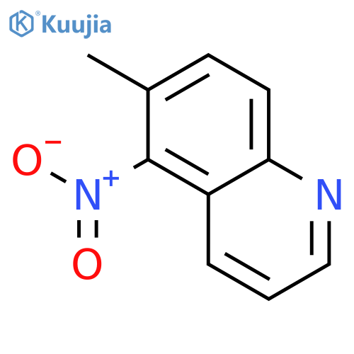 6-Methyl-5-nitroquinoline structure