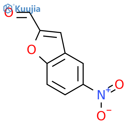 5-Nitro-1-benzofuran-2-carbaldehyde structure