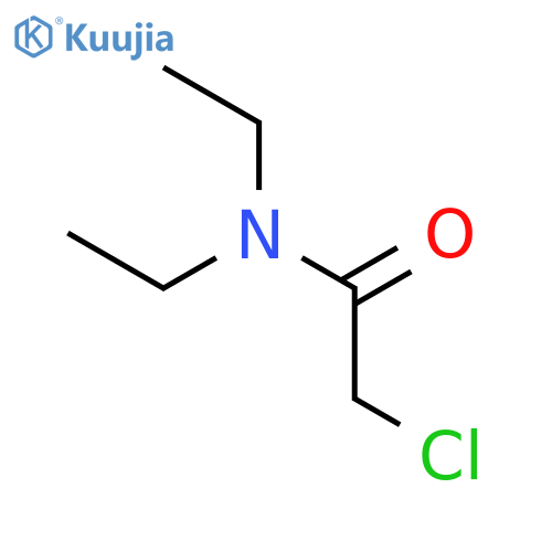 2-Chloro-N,N-diethylacetamide structure