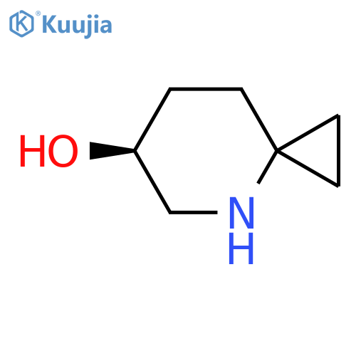 (6S)-4-azaspiro[2.5]octan-6-ol structure