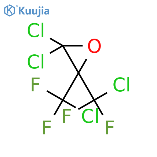 Oxirane, 2,2-dichloro-3,3-bis(chlorodifluoromethyl)- structure