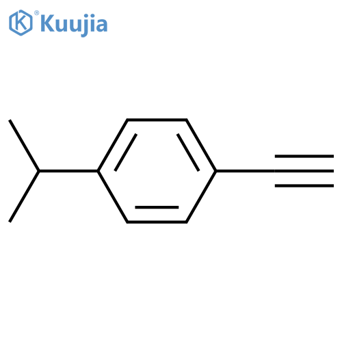 1-ethynyl-4-(propan-2-yl)benzene structure
