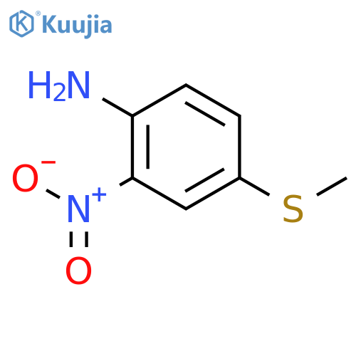 4-(Methylsulfanyl)-2-nitroaniline structure