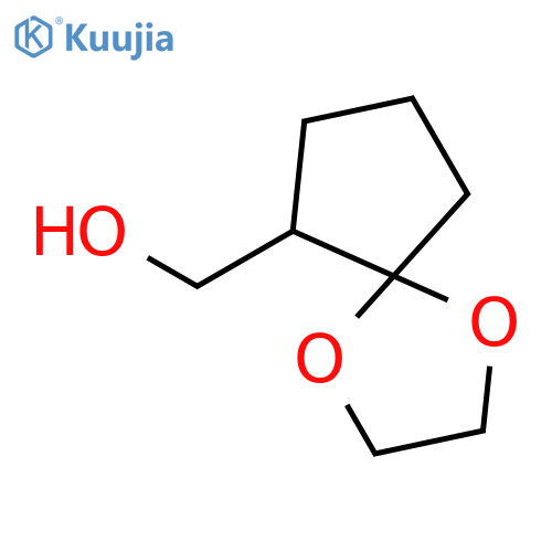 1,4-Dioxaspiro4.4nonan-6-ylmethanol structure