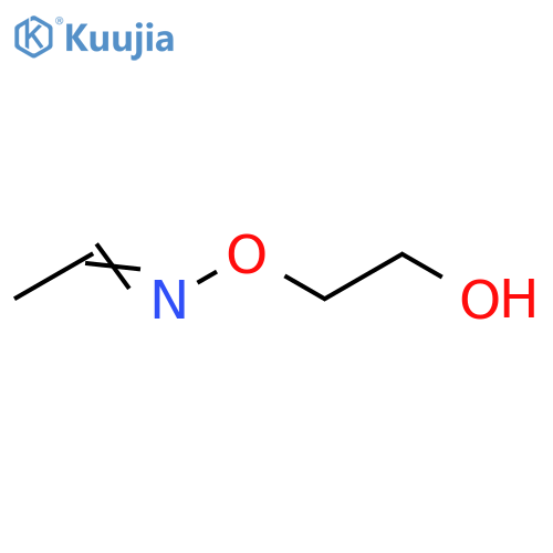 Acetaldehyde, O-(2-hydroxyethyl)oxime structure