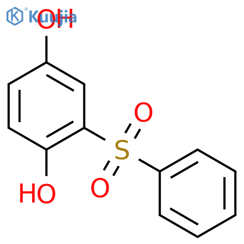 2-(Phenylsulfonyl)-1,4-Benzenediol structure