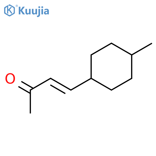 4-(4-methylcyclohexyl)but-3-en-2-one structure