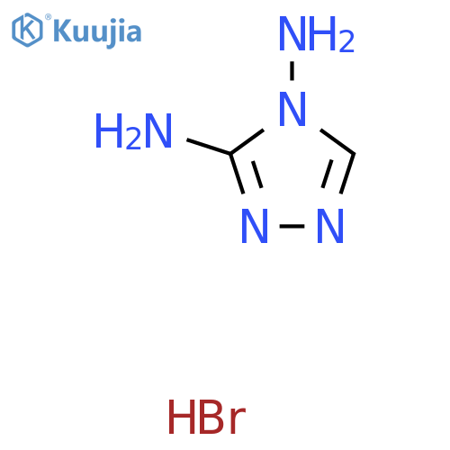 4H-1,2,4-Triazole-3,4-diamine hydrobromide structure