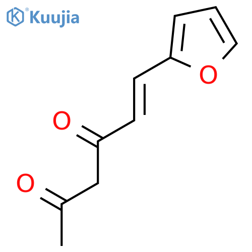 5-Hexene-2,4-dione, 6-(2-furanyl)- structure