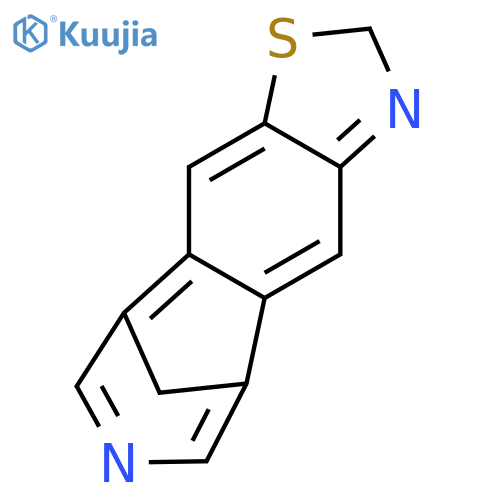 5,9-Methano-2H-thiazolo[4,5-h][3]benzazepine(9CI) structure
