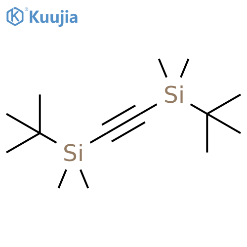 Silane, 1,2-ethynediylbis[(1,1-dimethylethyl)dimethyl- structure