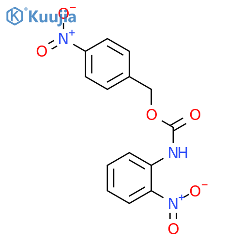 Carbanilic acid,o-nitro-, p-nitrobenzyl ester (8CI) structure