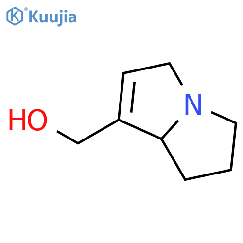 2,3,5,7a-tetrahydro-1H-Pyrrolizine-7-methanol structure