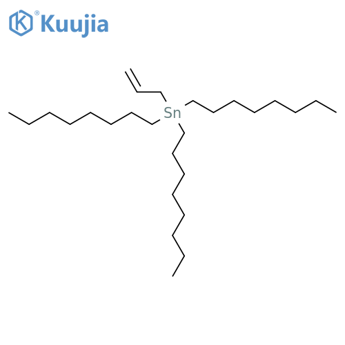 Trioctyl(prop-2-EN-1-YL)stannane structure