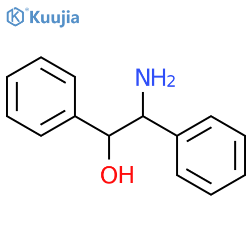 (1R,2S)-(-)-2-Amino-1,2-diphenylethanol structure