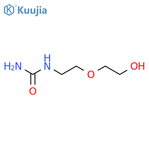 2-(2-hydroxyethoxy)ethylurea structure