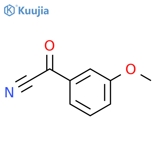 3-Methoxybenzoyl Cyanide structure