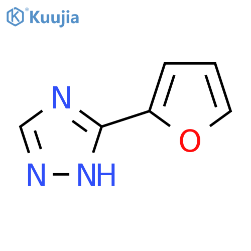 3-(2-Furyl)-1H-1,2,4-triazole structure