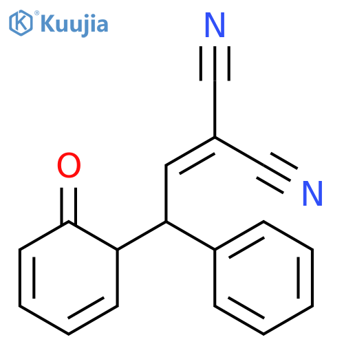 Propanedinitrile, (oxodiphenylethylidene)- structure