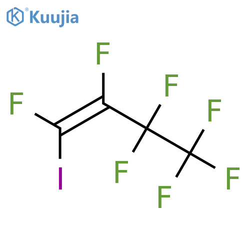 Heptafluoro-1-iodobut-1-ene structure
