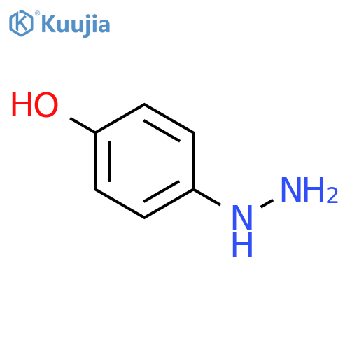 (4-Hydroxyphenyl)hydrazine structure