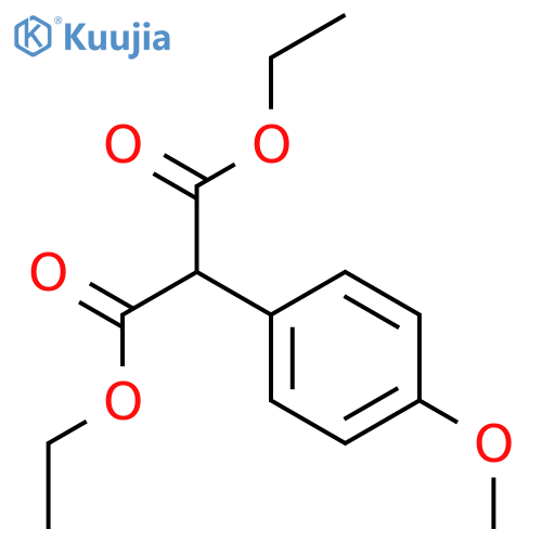 Diethyl 2-(4-Methoxyphenyl)malonate structure