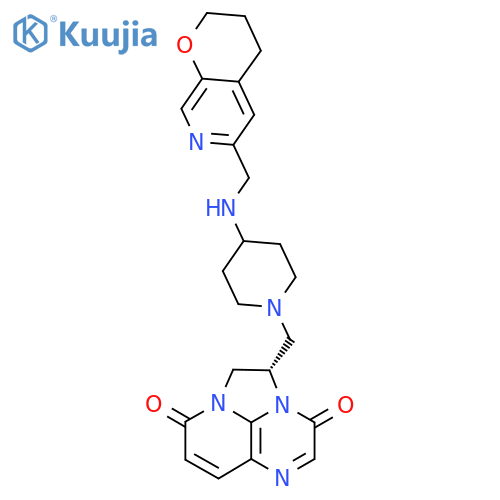 Gepotidacin S enantiomer structure