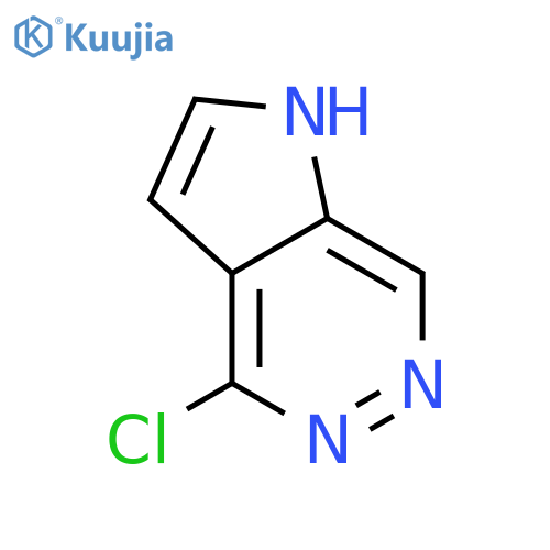 4-Chloro-1H-pyrrolo[2,3-d]pyridazine structure
